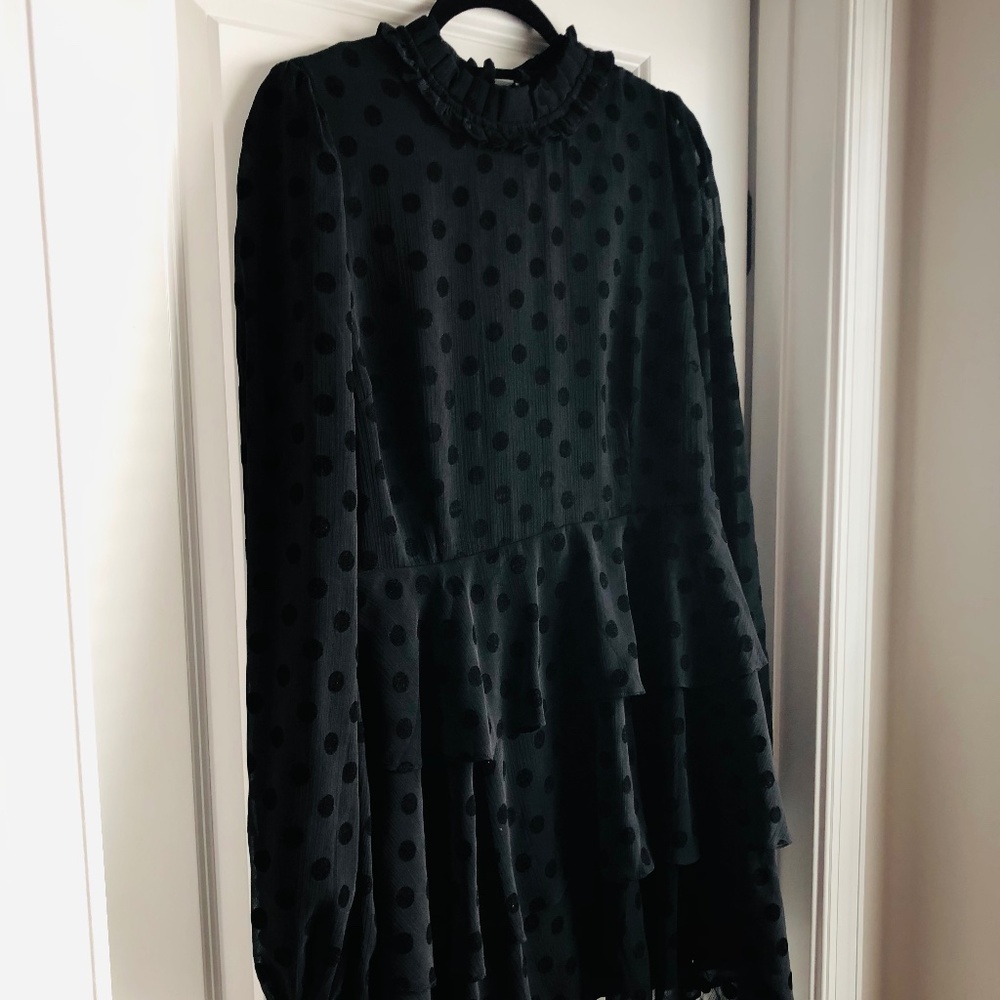 Forever21 Black Mini Dress with Back tie